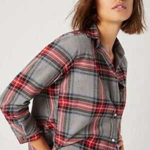 Grayson flannel - from Anthropologie.  Worn once. Excellent condition.